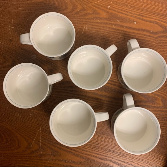 Garden harvest teacup set of 6 - Picture 4 of 4